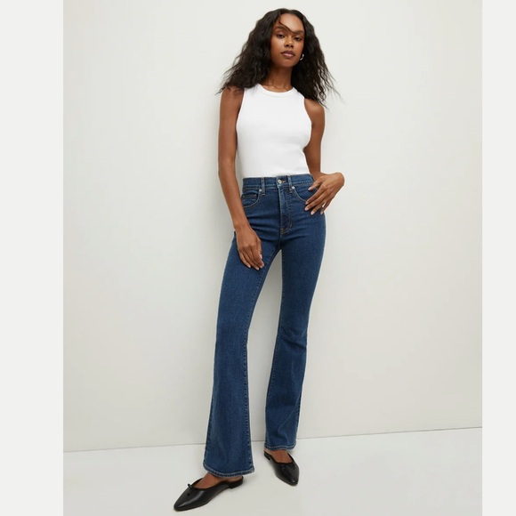 Veronica Beard Beverly loafer high rise skinny flare size 28